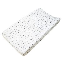 American Baby Company Printed 100 Cotton Knit Fitted Contoured Changing Table Pad Cover Compatible With Mika Micky Bassinet N