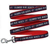 Pets First Nhl Columbus Blue Jackets Leash For Dogs Cats Walk Cute Stylish The Ultimate Hockey Fan Leash Large 6 Ft Long X