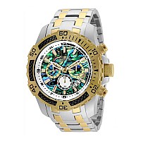 Invicta Men's Pro Diver 51mm Stainless Steel Quartz Watch, Two Tone (Model: 25093)