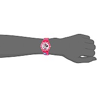 Disney Minnie Mouse Kids Plastic Time Teacher Analog Quartz 3D Strap Watch