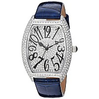 Christian Van Sant Womens Cv4821 Elegant Analog Display Quartz Blue Watch