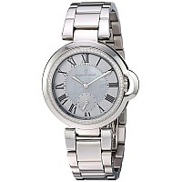 Christian Van Sant Womens Cv0230 Cybele Analog Display Quartz Silver Watch