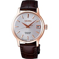 Seiko Presage Automatic Ladies Cocktail Bellini Rose Gold Watch Srp852J1