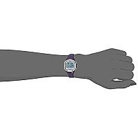 Timex Women's TW5M19700 Ironman Transit Mid-Size Purple/Silver-Tone Resin Strap Watch