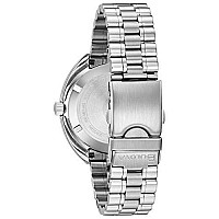 Bulova Oceanographer Automatic Mens Stainless Steel Devil Diver , Silver-Tone (Model: 98B320)