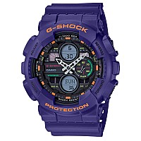 Gshock Ga1406A Purple Watch Purple