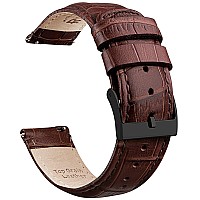 Ritche Christmas Stocking Stuffers Genuine 22Mm Alligator Grain Watch Band Classic Vintage Quick Release Alligator Watch Straps