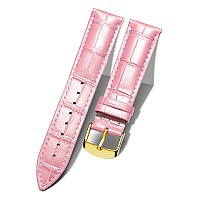 Binlun Leather Watch Band Genuine Calfskin Replacement Watch Strap Quick Release Crocodile Pattern 10 Colors 13 Sizes For Men Wo