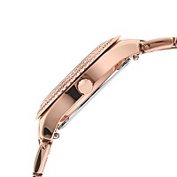 Fossil Womens Stella Mini Quartz Stainless Steel Threehand Watch Color Rose Gold Model Es5136