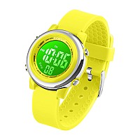 Cofuo Kids Digital Sport Waterproof Watch For Girls Boys Kid Sports Outdoor Led Electrical Watches With Luminous Alarm Stopwatc