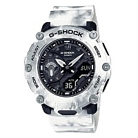 Gshock Ga2200Gc7A Grunge Snow Camouflage Watch Blackwhite