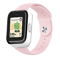 NewJourney for SyncUP Kids Watch Band Replacement Soft Silicone Watch Bands compatible with T-Mobile SyncUP Kids Watch for Boys girls (SandPink)