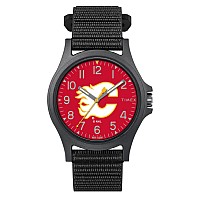 Timex Men's NHL Pride 40mm Watch - Calgary Flames with Black FastWrap Strap