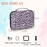 Zfzgfrcs Watch Band Storage Case Watch Band Organizer Bag Watch Band Case And Storage Holder Watch Bands Holder Carrying Case Co