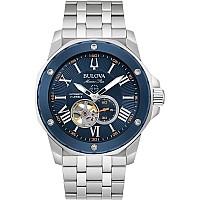 Bulova Analog 98A302 Silver Bracelet