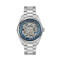 Bulova Surveyor 41mm Automatic Blue Dial Stainless Steel Watch