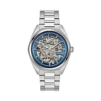 Bulova Surveyor 41mm Automatic Blue Dial Stainless Steel Watch