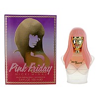 Nicki Minaj Pink Friday Eau de Parfum Spray for Women, 3.4 Fl Oz, N/A Color, 3.4 Ounce - A vibrant and captivating fragrance that embodies the essence of femininity and confidence, perfect for everyday wear or special occasions.