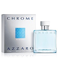 cHROME AZZARO Eau de Toilette 50ml Vaporisateur Spray 16 oz