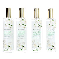 Pure White Gardenia by Bodycology, 4 Pack 8 oz Fragrance Mist for Women