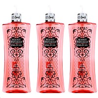 Sexiest Fantasies Crazy for You by Parfums De Coeur, 3 Pack 8 oz Body Mist for Women