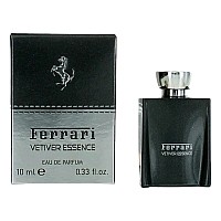 Ferrari Vetiver Essence by Ferrari, .33 oz Eau De Parfum Splash for Men