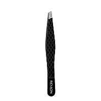 Revlon Expert Eyebrow Hair Removal Tweezer, Gifts for Men & Women, Stocking Stuffers, Tweezers for Men, Women & Kids, Stainless Steel