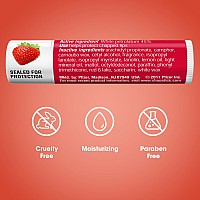 Chapstick Classic Skin Protectant Strawberry 015 Ounce Stick 24 Count Pack Of 1