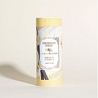 French Vanilla Scented Talcfree Body Powder Perfumed Dusting Powder Camille Beckman 3 Ounce