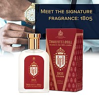 Truefitt Hill Luxury Cologne 1805 Premium Longlasting Oceanic Mens Fragrance Presented In A Beautifully Etched Tradition