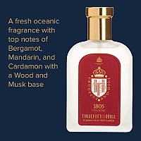 Truefitt Hill Luxury Cologne 1805 Premium Longlasting Oceanic Mens Fragrance Presented In A Beautifully Etched Tradition