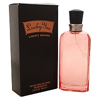 Lucky You by Lucky Brand, 3.4 oz Eau De Toilette Spray for Women