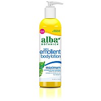 Alba Botanica Very Emollient Body Lotion Maximum 12 Oz