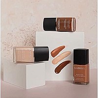 gabriel cosmetics, Moisturizing Liquid Foundation, Natural, Paraben Free, Vegan, gluten-free, cruelty-free, Non gMO, Infused with Vitamins A & E, Full coverage, (Soft Beige)