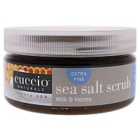 Cuccio Naturale Milk & Honey Sea Salt Scrub - 8 Oz