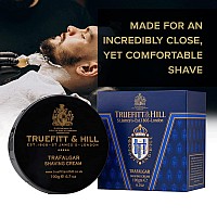 Truefitt Hill Shaving Cream Bowl Trafalgar Premium Glycerinbased Lather Smooth Glide And Hydration For A Luxurious Shav