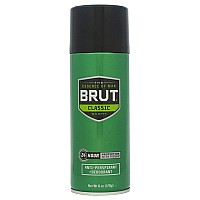 Brut Antiperspirant & Deodorant Spray, 6 oz Unisex