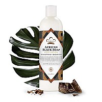 Nubian Heritage Body Lotion African Black Soap for Dry Skin Paraben Free Body Moisturizer, 13 oz