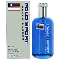 Ralph Lauren Polo Sport Eau De Toilette, 4.2 Fl Oz,