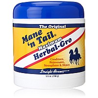 Mane N Tail Herbal Gro Natural Conditioner For Hair Scalp Pomade 55 Ounce