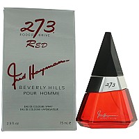 Fred Hayman 273 Red Cologne Spray for Men, 2.5 oz