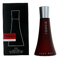 Hugo Deep Red by Hugo Boss, 1.6 oz Eau De Parfum Spray for Women