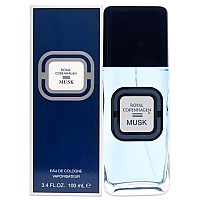 Royal Copenhagen MUSK by Royal Copenhagen, 3.3 oz Cologne Spray for Men