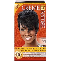 Creme of Nature Exotic Shine Color, Intense Black, 1.0 Fluid Ounce