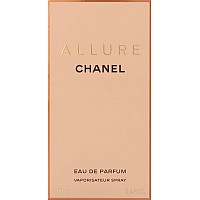 Allure by Chanel Eau De Parfum Spray 3.4 Oz for Women