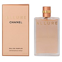 Allure by Chanel Eau De Parfum Spray 3.4 Oz for Women