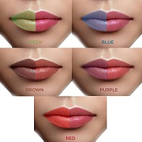 Mood Lips Color Changing Lipstick Long Lasting 12 Hour Wear Aloe Vera Moisturizing Hydrating Made In Usa Brown