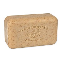 Pre de Provence Artisanal French Moisturizing Soap Bar, Shea Butter Enriched, Quad Milled for Long Lasting Rich Smooth Lather, 5.3 Ounce, Honey Almond