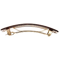 France Luxe Classic Rectangle Hair Barrette Mojave Classic French Design For Everyday Wear