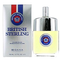 British Sterling by Dana, 5.7 oz Eau De Cologne Splash for Men